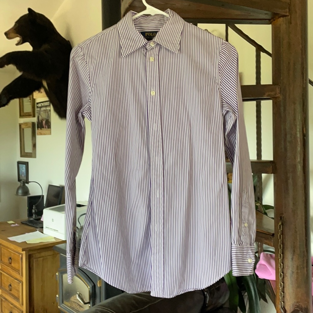 Women’s Ralph Lauren Polo button down shirt size 4